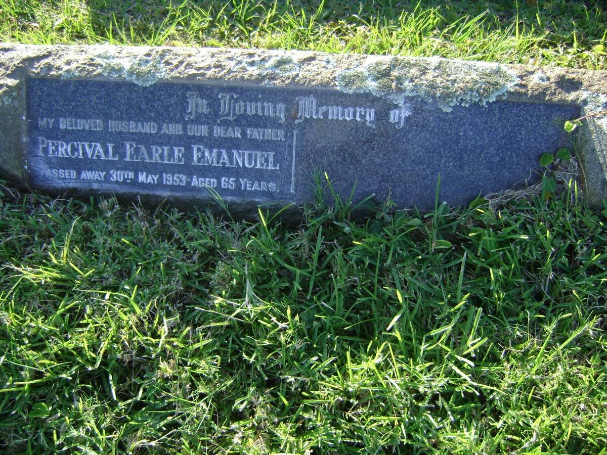 EMANUEL Percival Earle -1953