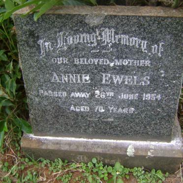 EWELS Annie -1954