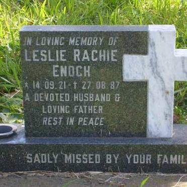ENOCH Leslie Rachie 1921-1987