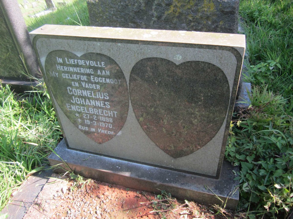 ENGELBRECHT Cornelius Johannes 1898-1970