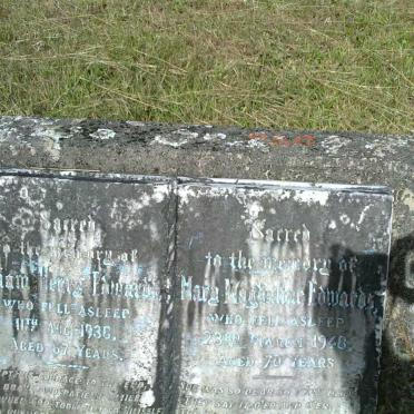 EDWARDS William Henry -1938  &amp; Mary Magdaline -1948