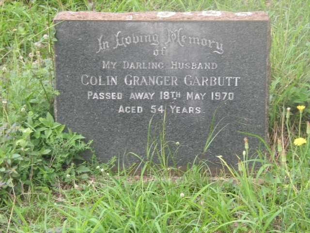 GARBUTT Colin Granger -1970