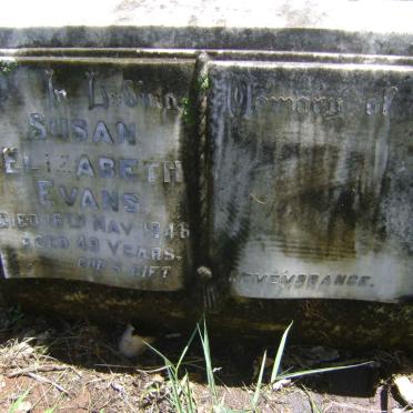 EVANS Susan Elizabeth -1946