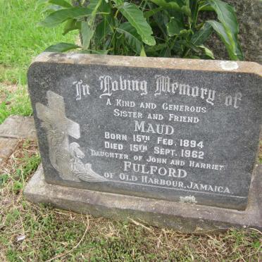 FULFORD Maud 1894-1962