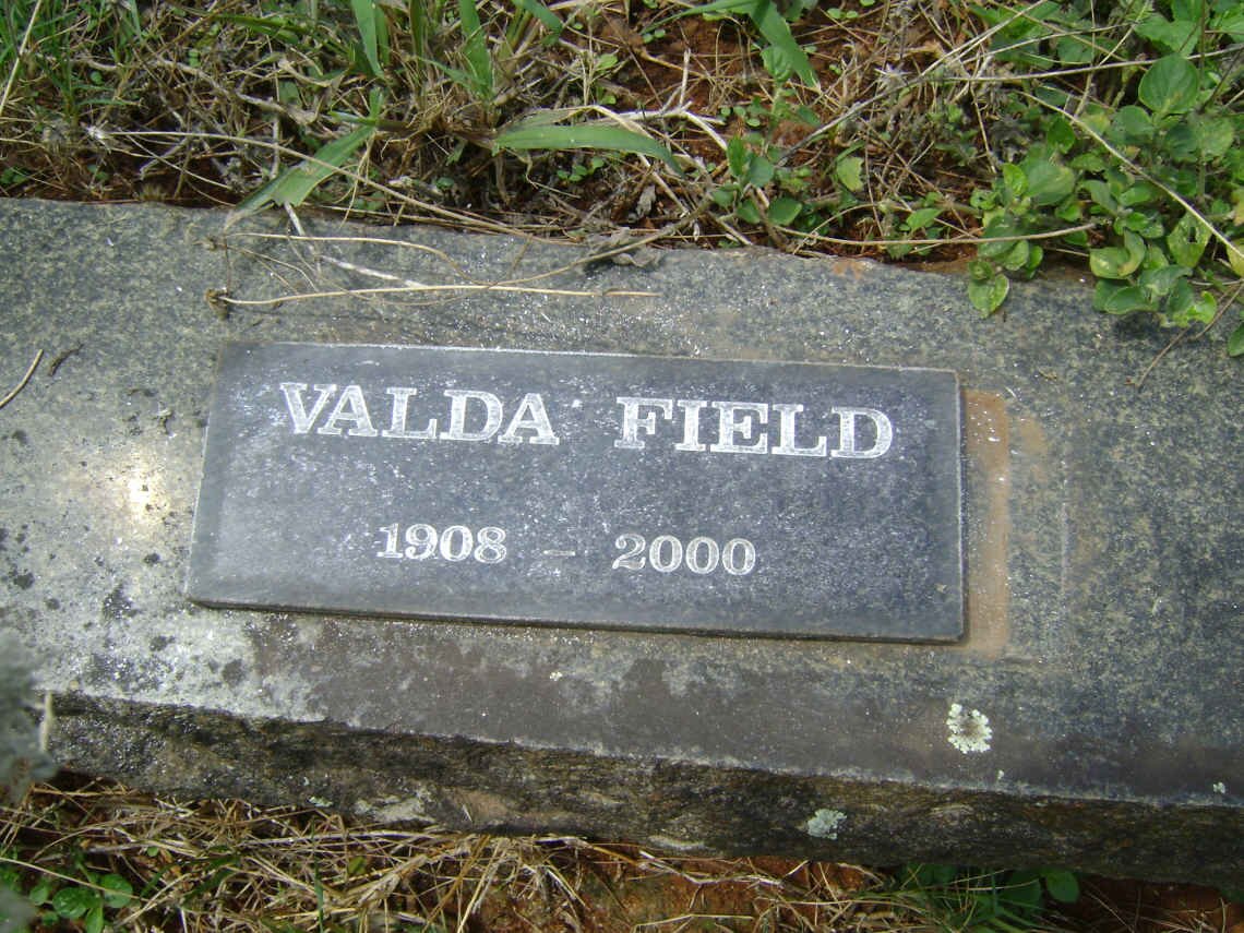 FIELD Valda 1908-2000