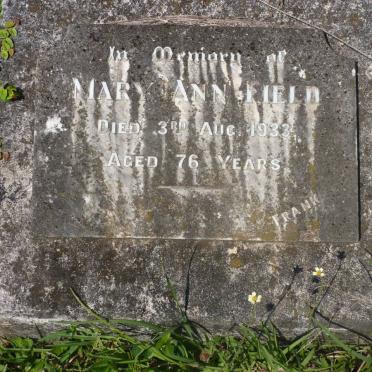 FIELD Mary Ann -1933