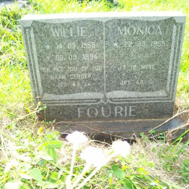 FOURIE Willie 1965-1994 &amp; Monica 1969-