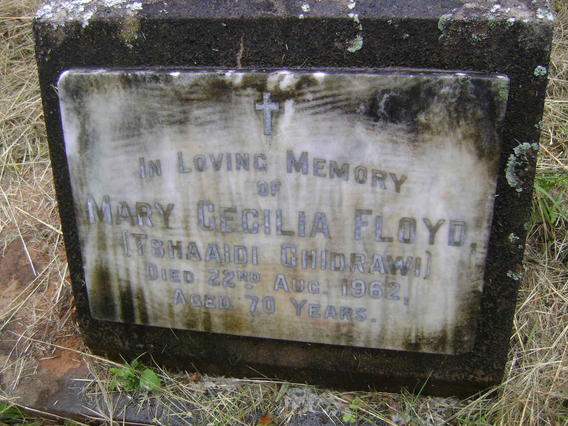 FLOYD Mary Cecilia -1962