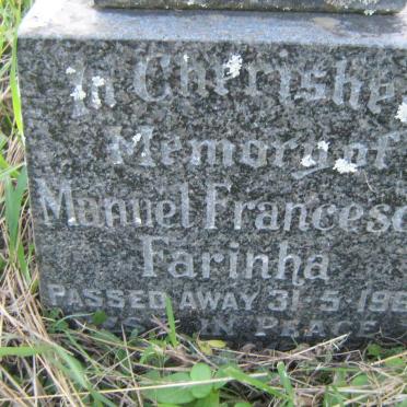 FARINHA Manuel Francesco -1961 