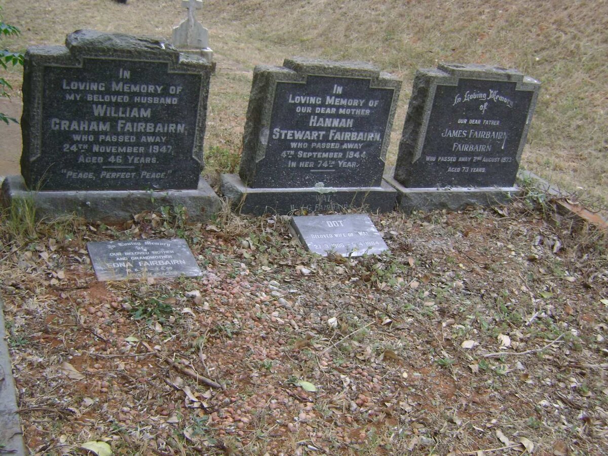 FAIRBAIRN William Graham -1947