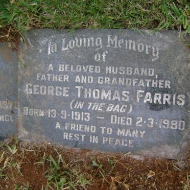 FARRIS George Thomas 1913-1980 :: PENROSE Ernest 1903-1970