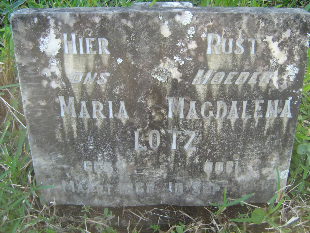 FRACKERS Mien 1929-2006 :: LOTZ Maria Magdalena 1868-1919 :: FRACKERS Christiaan Hendrik 1931-1983