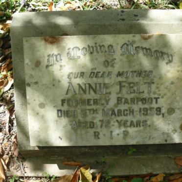 FELT Annie formerly BARFOOT -1959