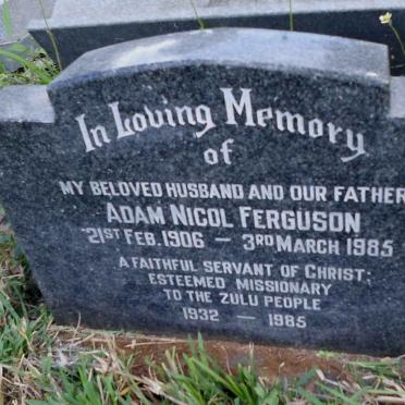 FERGUSON Adam Nicol 1906-1985