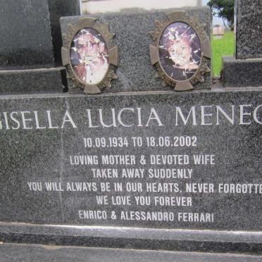 FERRARI Enrico 1935-2012 &amp; Gisella Lucia Menegaz 1934-2002