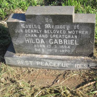 GABRIEL Hilda 1894-1970