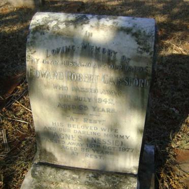 GAINSFORD Edward Robert -1942 &amp; Agnes -1977