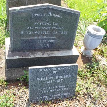 GALTREY Hilton Westley 1957-1990 :: GALTREY Wesley Reuben 1980-2002