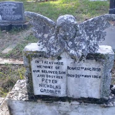 GROBLER Peter Nicholas 1958-1964