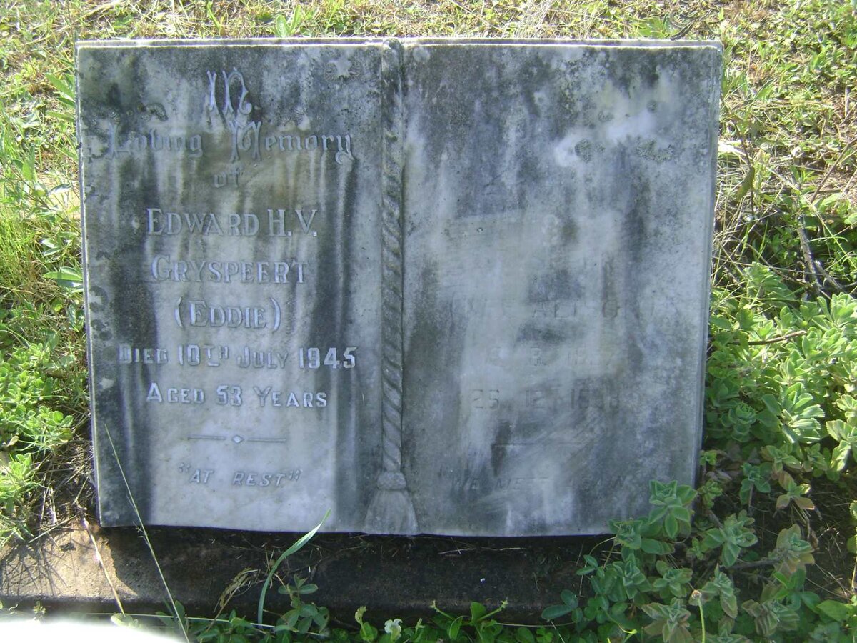 GRYSPEERT Edward H.V. -1945