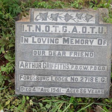 GRIFFITHS Arthur -1941