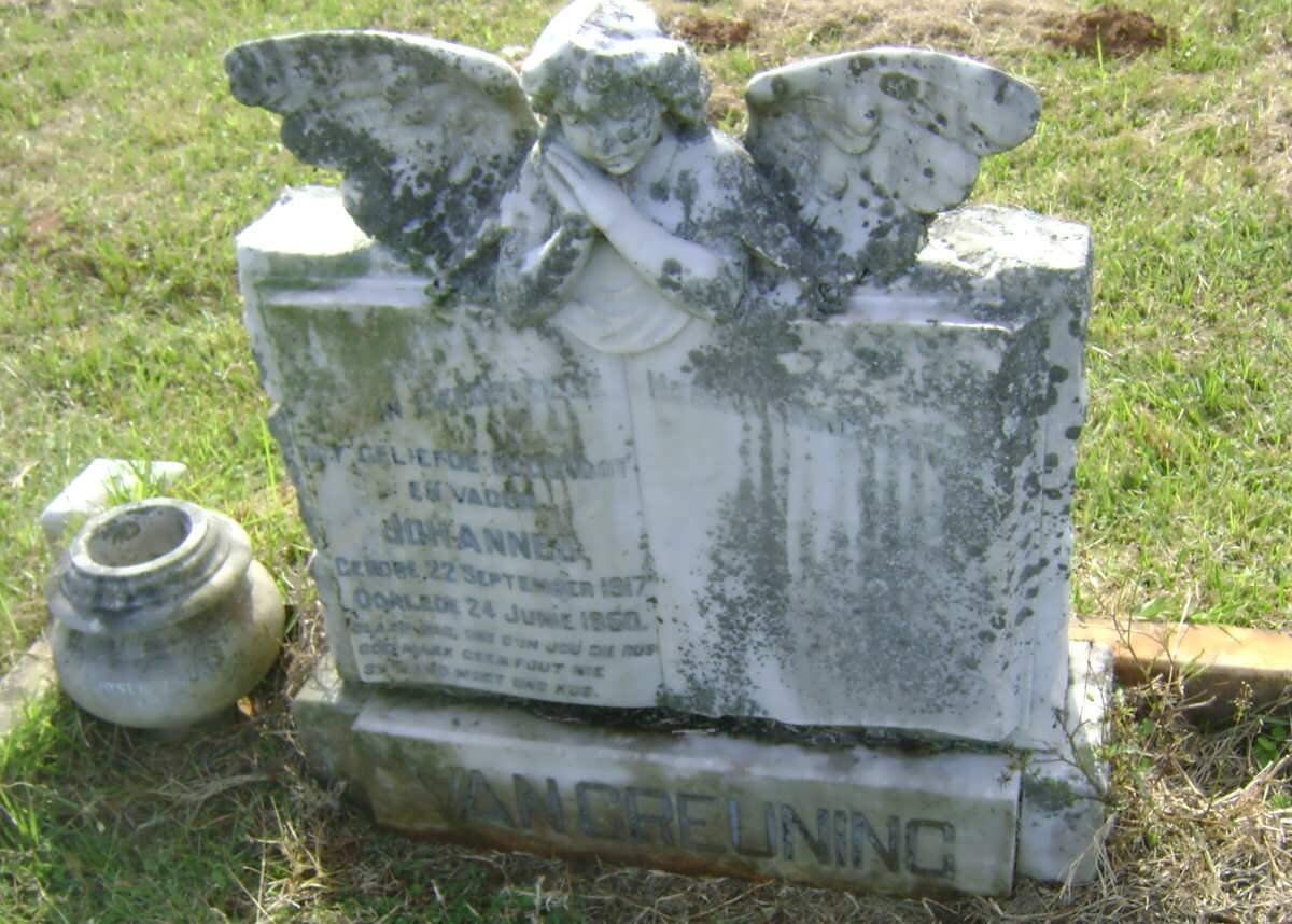 GREUNING Johannes, van 1917-1950