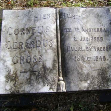 GROSS Cornelis Gerardus 1906-1948