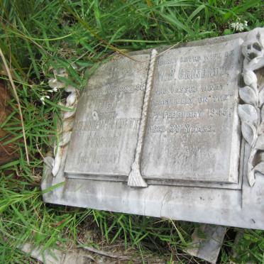 GRINDROD Jenny McNaught nee MURRAY -1945 