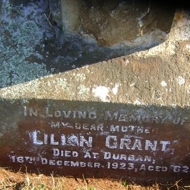 GRANT Lilian -1923