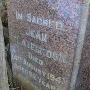 GLAZEBROOK Jean -1941