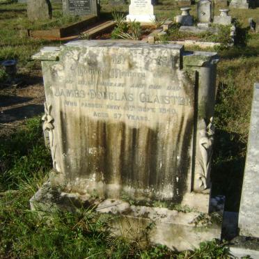 GLAISTER James Douglas -1940 :: GLAISTER Douglas John -1989 &amp; Dorothy Eliza -1988