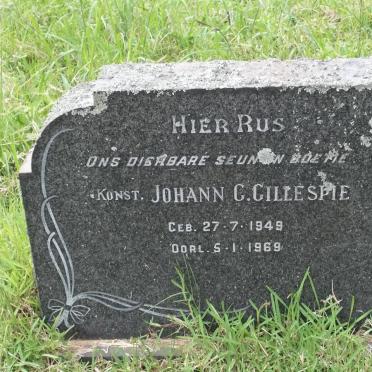 GILLESPIE Johann George 1949-1969