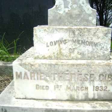 GIBSON James John -1955 &amp; Marie Therese -1932