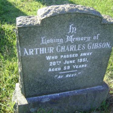 GIBSON Arthur Charles -1951