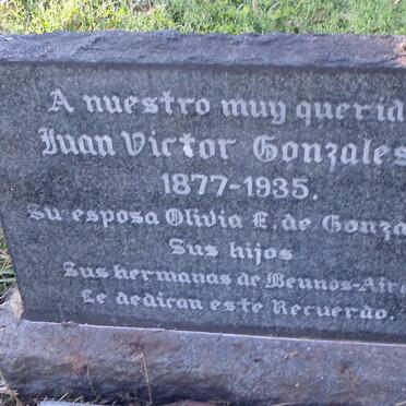 GONZALES Juan Victor 1877-1935