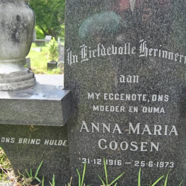 GOOSEN Anna Maria 1916-1973