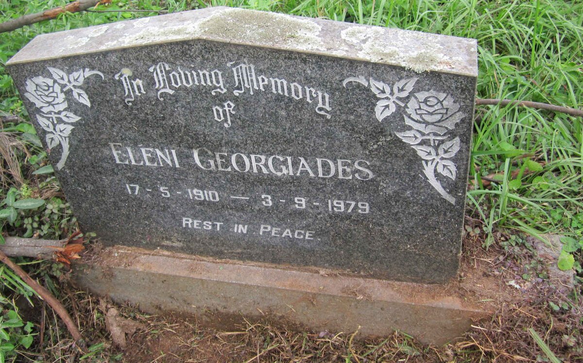 GEORGIADES Eleni 1910-1979