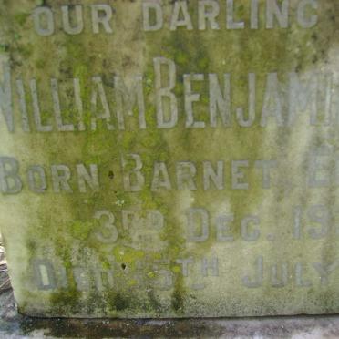 GENTLE William Benjamin 1934-1935