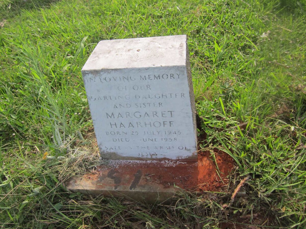 HAARHOFF Margaret 1945-1958