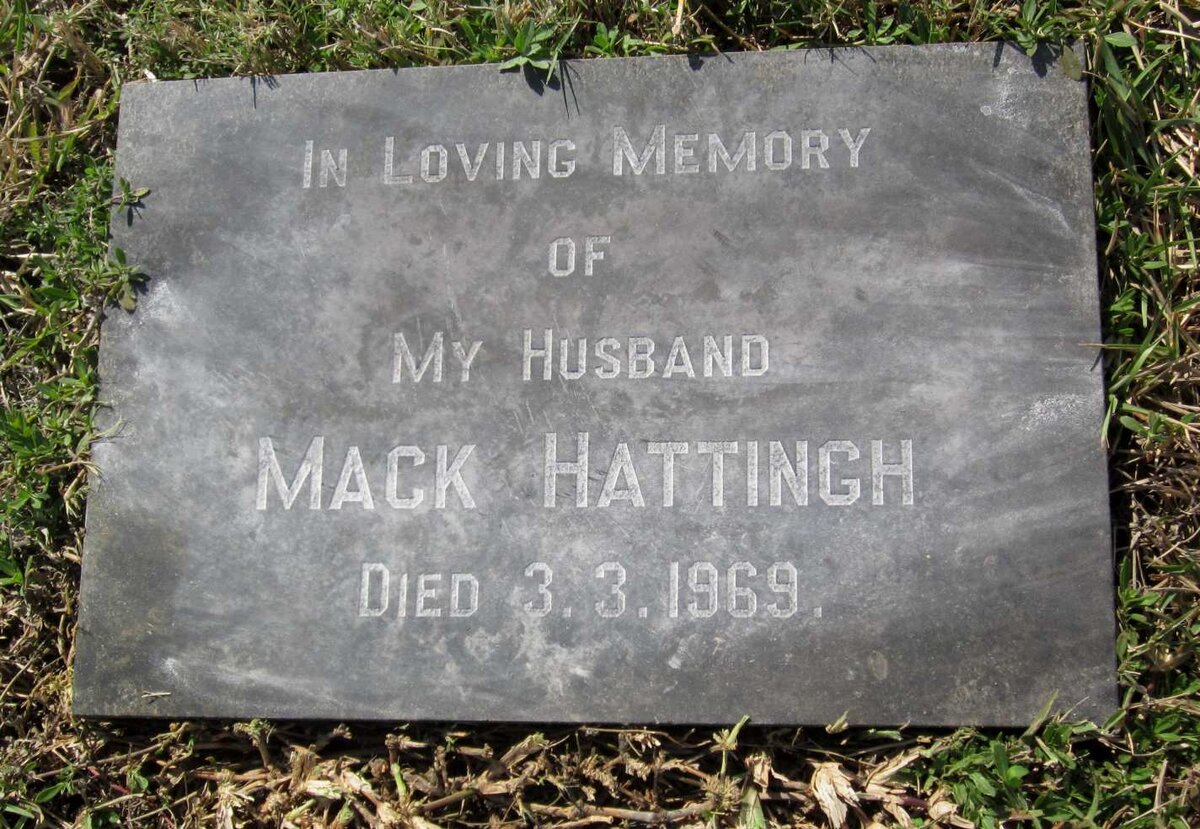 HATTINGH Theodore Pieter -1969