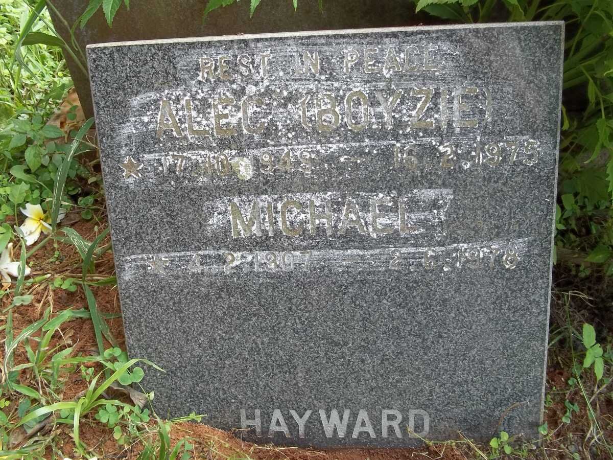 HAYWARD Alec 1949-1975 :: HAYWARD Michael 1907-1978