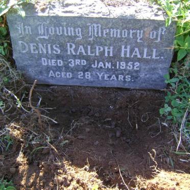 HALL Denis Ralph -1952