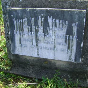 HATTON Keturah Rosa 1868-1945
