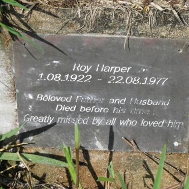 HARPER William Taylor 1859-1933 :: HARPER Roy 1922-1977