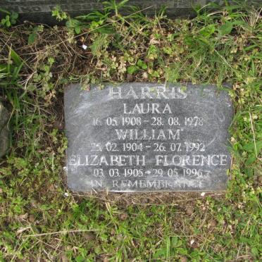 HARRIS Joseph -1934 &amp; Emily -1955 :: BUNTTING Winifred -1967