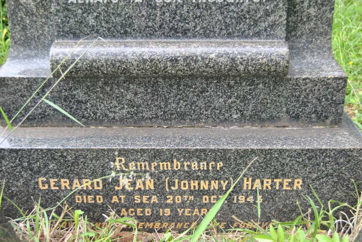 HARTER Louise Bertha -1970 :: HARTER Raoul Raymond -1954 :: HARTER Gerard Jean -1943