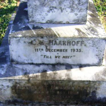 HAARHOFF C.J. -1935 :: AUSTIN Margaret Howard -1950