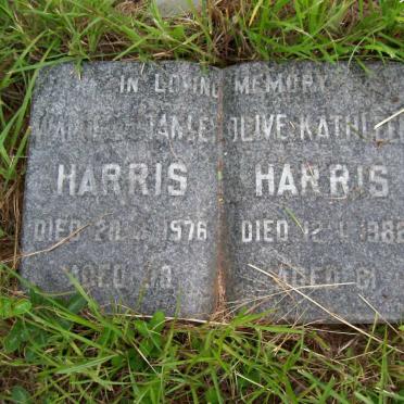 HARRIS Walter Stanley -1976 &amp; Olive Kathleen -1982 :: HARRIS Leslie Stanley -1928