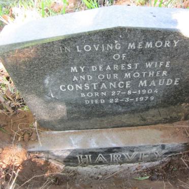 HARVEY Constance Maude 1904-1979