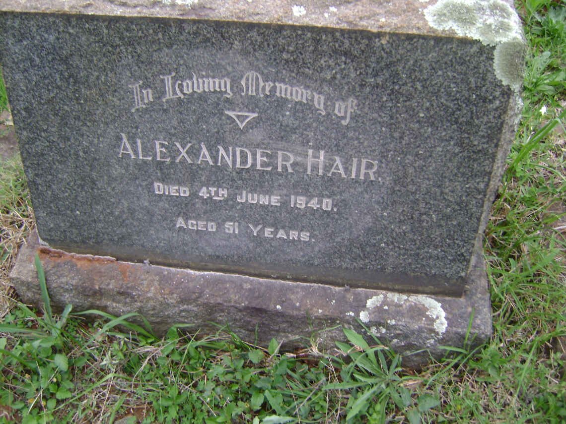 HAIR Alexander -1940